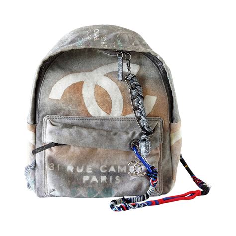 chanel school backpack